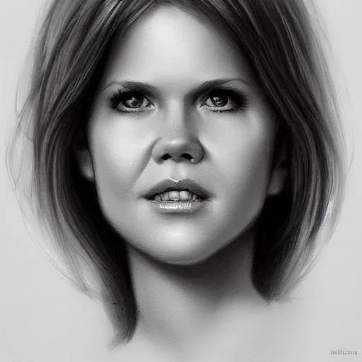 Image similar to beautiful lifelike award winning pencil illustration of linda blair trending on art station artgerm greg rutkowski cinematic atmospheric