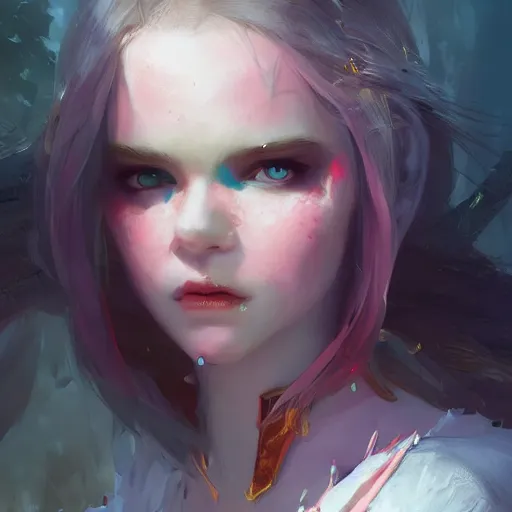Prompt: young novice vampire princess cute colorful 4 k high definition artstation trending path traced contrast light and dark colorful bokeh massive scale cinematic breathtaking, art by greg rutkowski