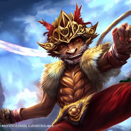 [God Game] Reiyan and Sun Wukong Art Print on Premium Paper