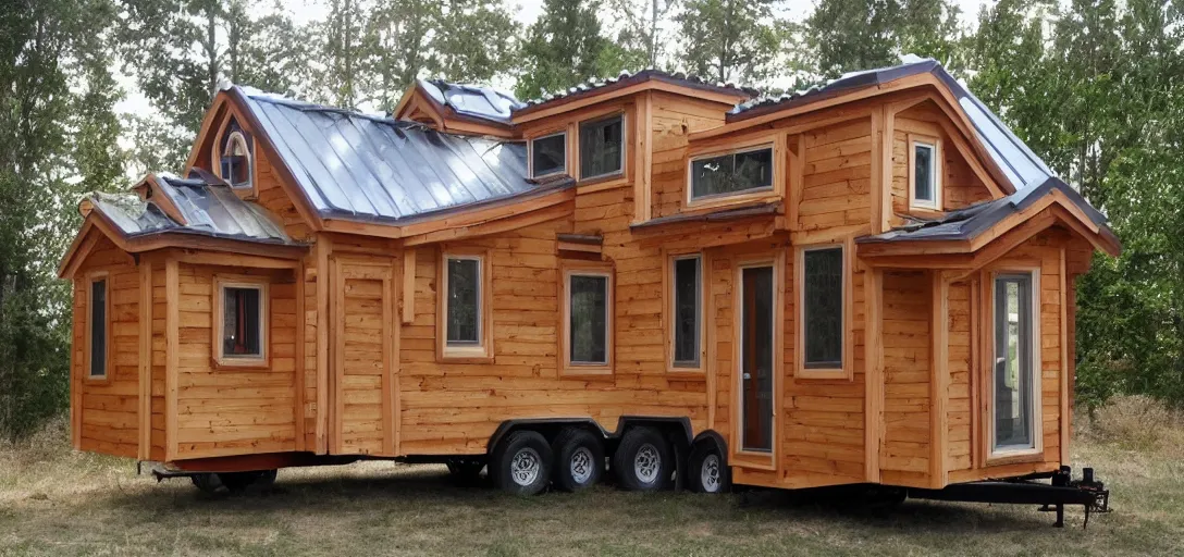 Image similar to byzantine tiny home