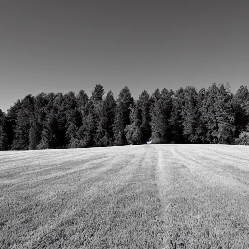 Image similar to a singular, green hill in the middle of the photo. no tree's are on the hill. the sky is a bright blue.