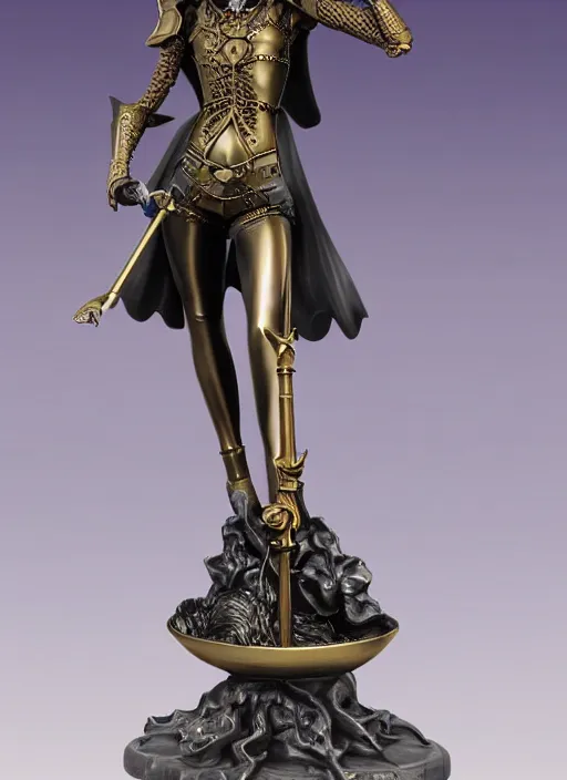 Image similar to 80mm, resin detailed model figure of Alchemy Imperial Princess knight gothic bronze