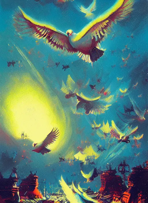 Image similar to free doves by paul lehr