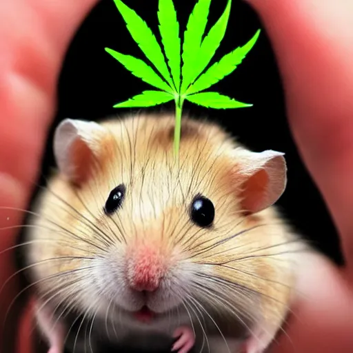 a hamster smoking weed | Stable Diffusion | OpenArt