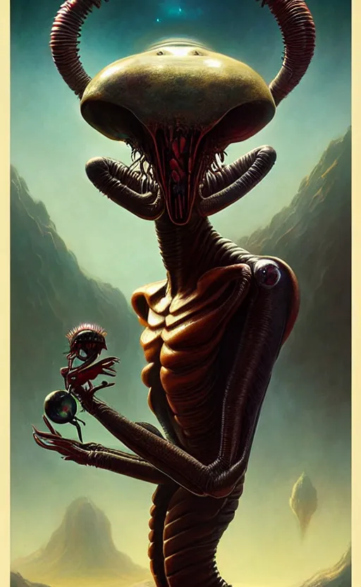 Image similar to exquisite imaginative alien creature poster art, movie art, by lucusfilm, weta studio, tom bagshaw, james jean, frank frazetta, 8 k, denoised