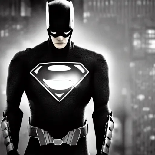 Image similar to cinematic portrait of an unknown superhero. High detail. Low dof