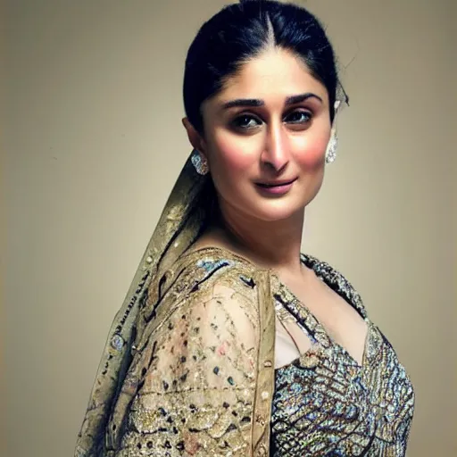 Image similar to portrait of kareena kapur