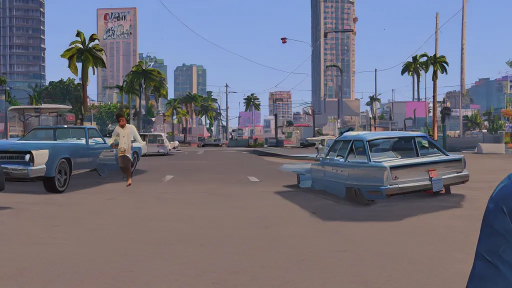 Prompt: Vice City in GTA 6