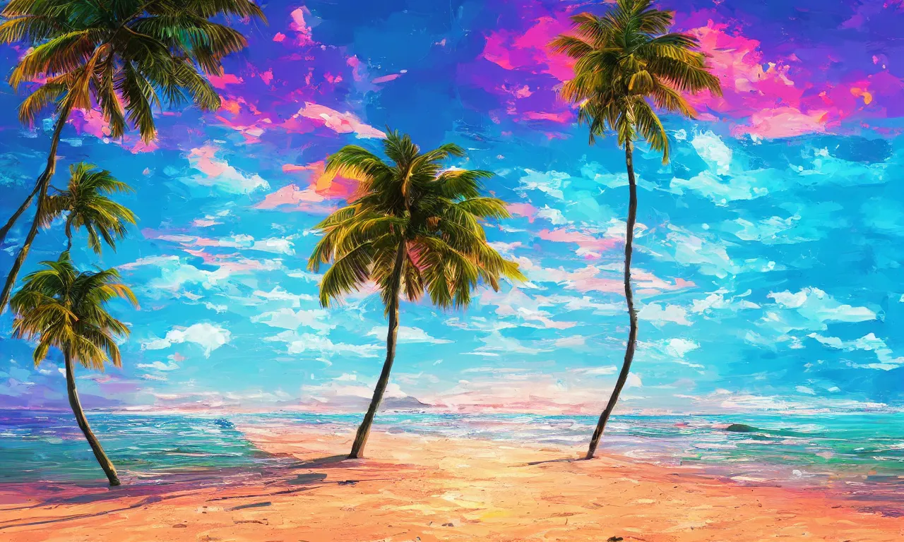 Image similar to paradise beach by alena aenami artworks in 4 k