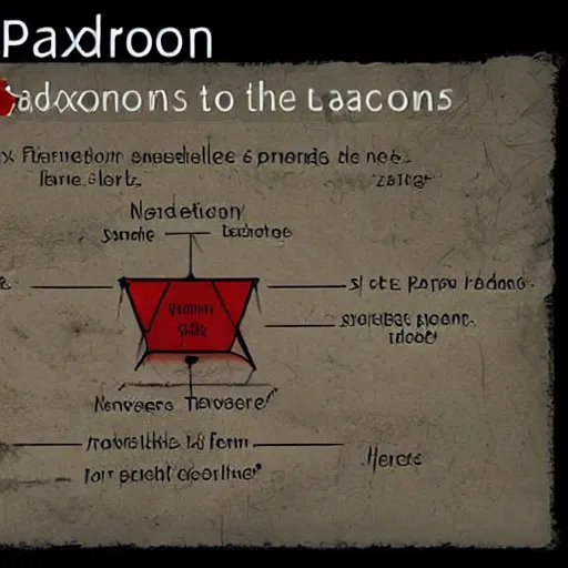 Image similar to the paradoxon