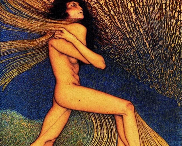 Prompt: carlos schwabe