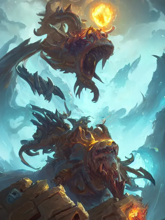 Image similar to art piece frame, picture frame, hearthstone card game art frame, art piece frame, bright masterpiece artstation. 8 k, sharp high quality artwork in style of jose daniel cabrera pena and greg rutkowski, concept art by tooth wu, blizzard warcraft card game, magic the gathering art, hearthstone card game,