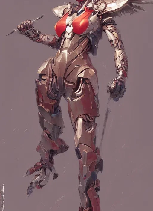 Image similar to character design game art digital 3 d girl viking evangelion cyborg armor by gaston bussiere, anna nikonova aka newmilky, greg rutkowski, yoji shinkawa, yoshitaka amano, tsutomu nihei, muira, moebius, donato giancola, riccardo federici, trending on artstation, featured on pixiv