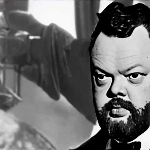 Prompt: Orson Welles youtube vlog, epic, 4k, HDR, AI enhanced