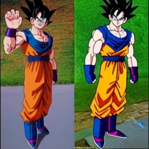 Image similar to dragon ball kakarot real life