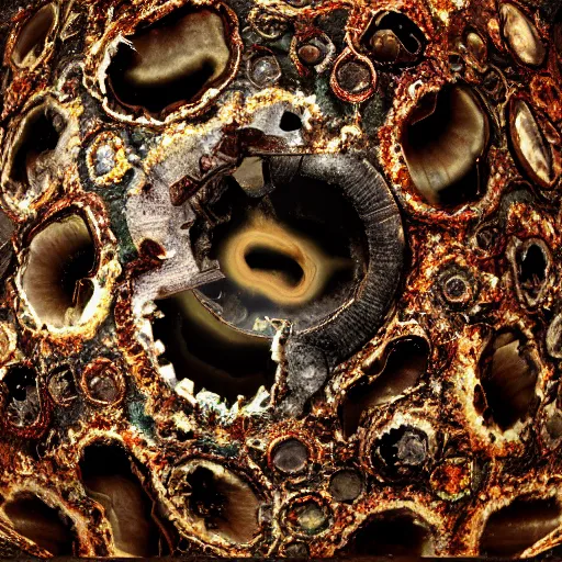 Image similar to squalid petroleum putrid crown, in the style of alejandro mirabal, dramatic, tragic, intricate, detailed, beautiful, 8 k resolution