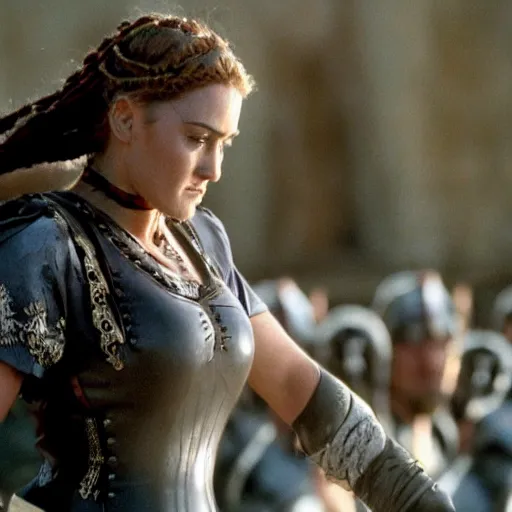 Prompt: kate winslet in the film gladiator