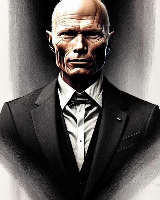 Image similar to ed harris ( westworld ) portrait, intricate westworld designs, elegant, highly detailed, sharp focus, art by artgerm and greg rutkowski and wlop