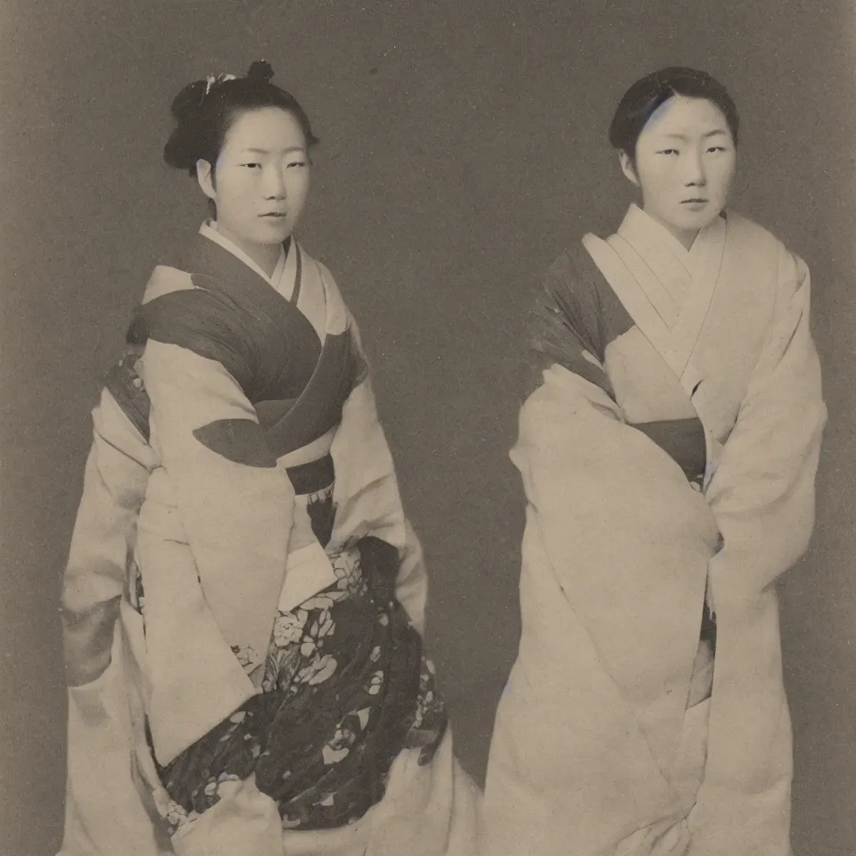 Prompt: studio portrait of a half-japanese female