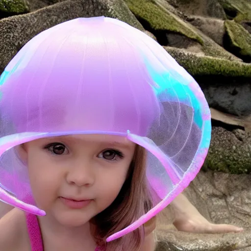 Image similar to jellyfish hat