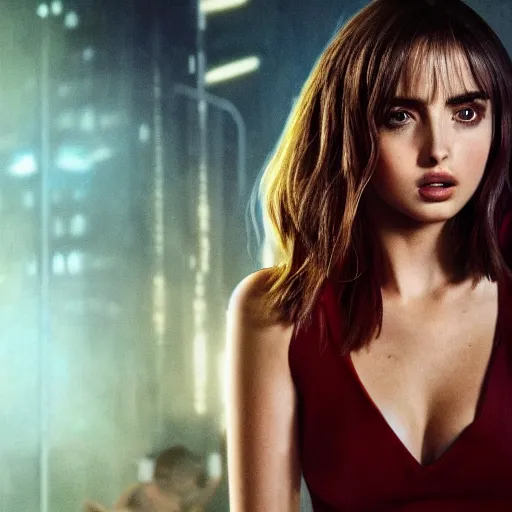 Image similar to blade runner 2 0 4 9 of seductive ana de armas