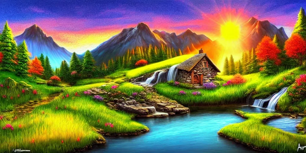 Smart World - Drawing Paint Natural Scenery Drawing Of Beauty Of Nature  Beautiful Easy Nature Drawings | Facebook
