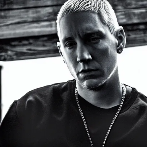 Image similar to Photo of Eminem as a country singer