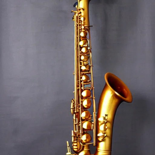 Prompt: instrument made by adophe sax