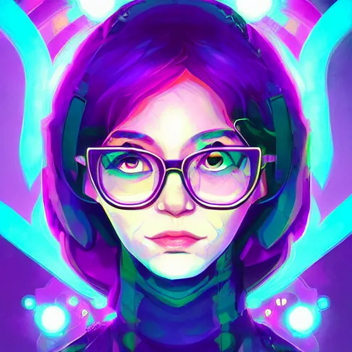 Image similar to skill magic geek inside matrix deepdream radiating a glowing aura stuff loot legends stylized digital illustration video game icon artstation lois van baarle, ilya kuvshinov, rossdraws,