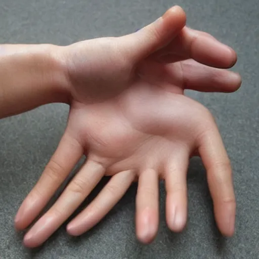 Prompt: natural hands that doesn't look ai created