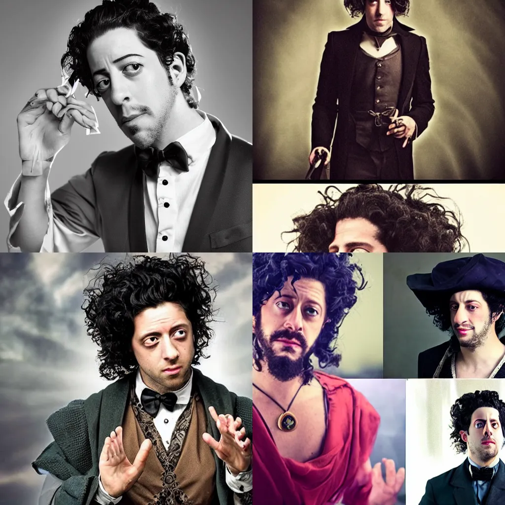 Prompt: An Ancient Magician who looks like Hale Appleman