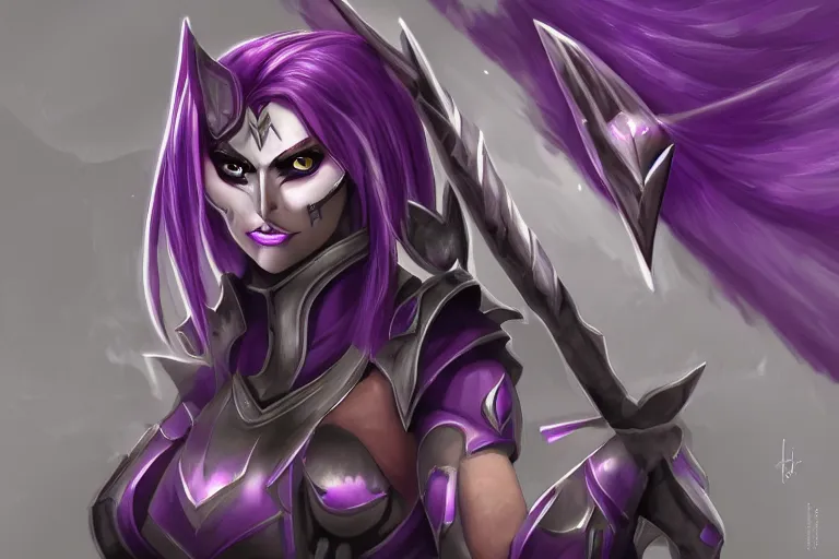Image similar to dark night elf, heroes of might and magic, trending on art station, fantasy, smooth