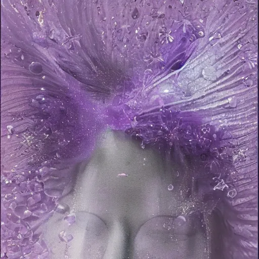 Image similar to crystethereal lavender atrium manipulation layeredinfusion lilac silver silver fuji pastel lilac sparkle fuji surreal creations serene lilac sparkle grey lilac weeping abstract collage