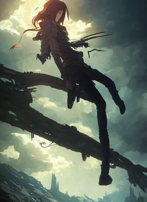 Prompt: highly detailed poster squall leonhart, stephen bliss, unreal engine, fantasy art by greg rutkowski, loish, rhads, ferdinand knab, makoto shinkai and lois van baarle, ilya kuvshinov, rossdraws, tom bagshaw, alphonse mucha, global illumination, radiant light, detailed and intricate environment