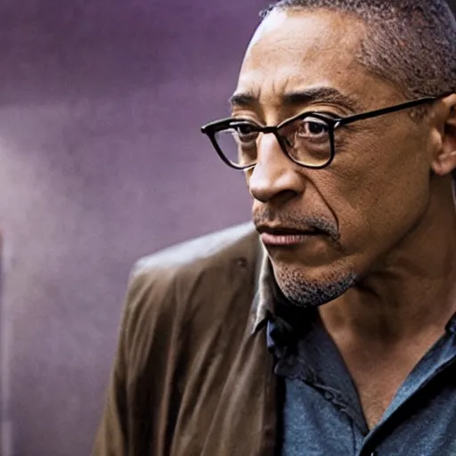 Prompt: Giancarlo Esposito as The Homelander