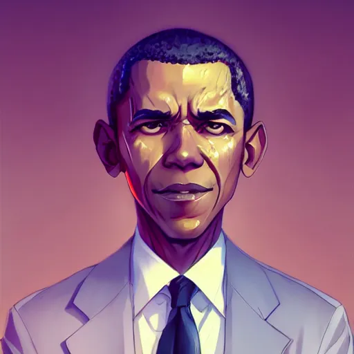 Prompt: anime portrait of Barak Obama as an anime boy by Stanley Artgerm Lau, WLOP, Rossdraws, James Jean, Andrei Riabovitchev, Marc Simonetti, and Sakimichan, trending on artstation