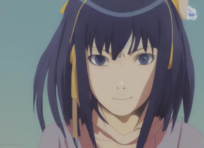 Image similar to portrait of hinata hyuga from naruto, rule of thirds, illustration concept art anime key visual, trending pixiv fanbox by wlop and greg rutkowski and makoto shinkai and studio ghibli and kyoto animation