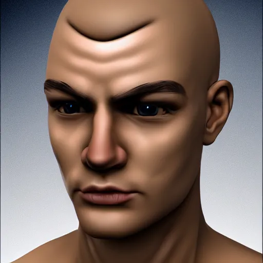 Prompt: Human face, Male, Style of Arcane, Highly detailed, colour