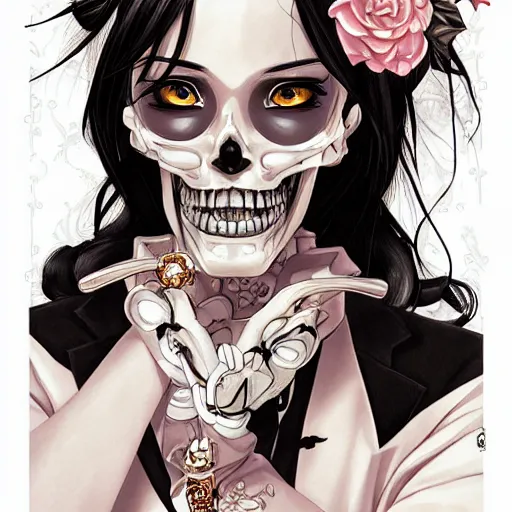 Anime Sugar Skull Girl 2 2019 - Etsy