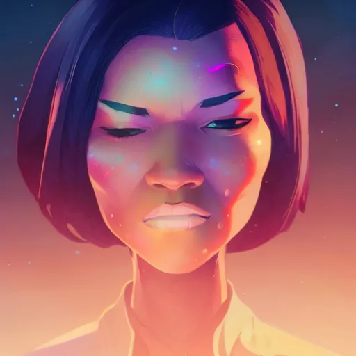 Image similar to Octavia Butler as Lauren Olamina, ambient lighting, 4k, anime key visual, lois van baarle, ilya kuvshinov, rossdraws, artstation