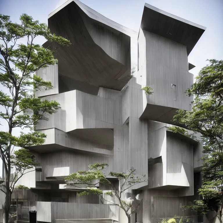 Image similar to modern japanese architecture