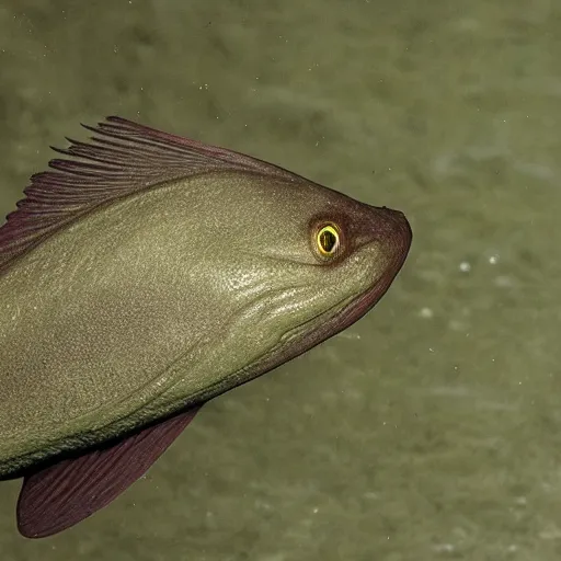 Prompt: gollum - faced catfish