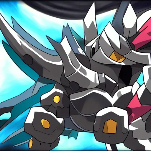 Image similar to Mordekaiser in pokemon artstyle, 4k, pokemon johto