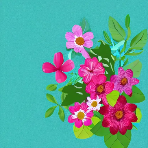 Image similar to flower illustration on a transparent background