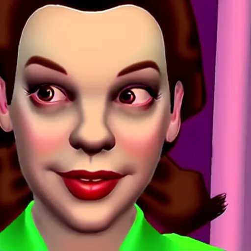 Prompt: judy garland in the sims