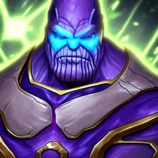 Image similar to thanos in league of legends