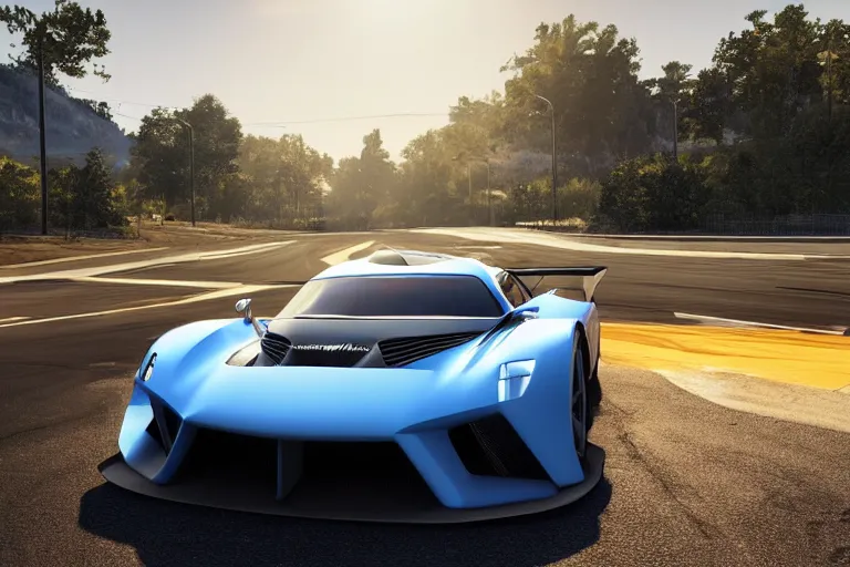 Image similar to photo wallpaper sport car gran turismo 7 forza horizon need for speed fast and furious 5 unreal engine supercar hypercar game concept car octane render, 4 khd 2 0 2 2 3 d cgi rtx style chrome reflexion global illumination ray tracing hdr arstation pixar and disney unreal