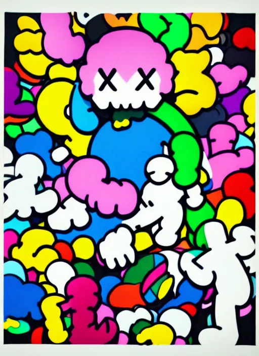 Image similar to kaws artwork