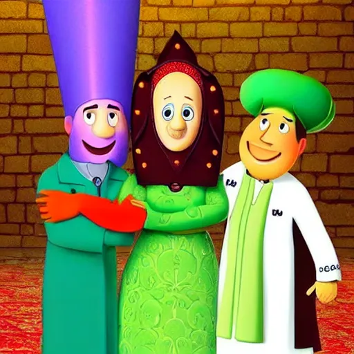 Image similar to jewish veggietales