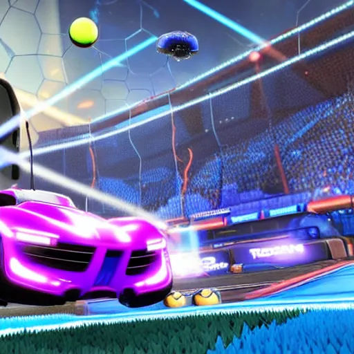 Prompt: this is rocketleague